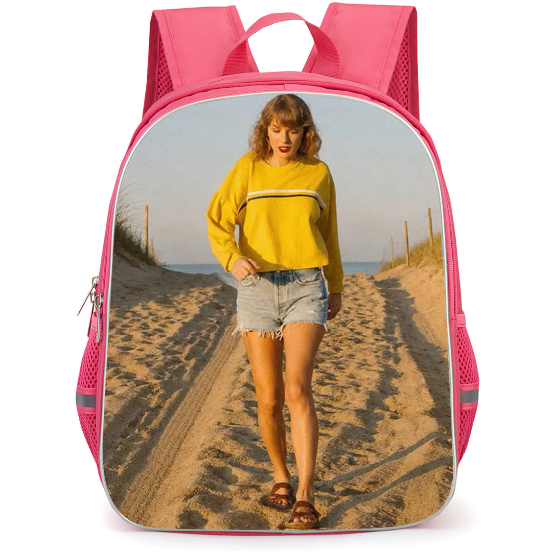 Taylor Swift Backpack School Bag StudentPack - Taylor Swift Walk On The Sand Poster