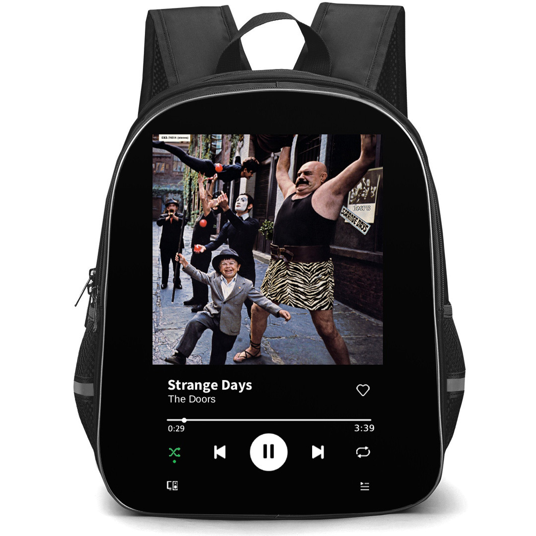 The Doors Backpack School Bag StudentPack - The Doors Strange Days Album Cover