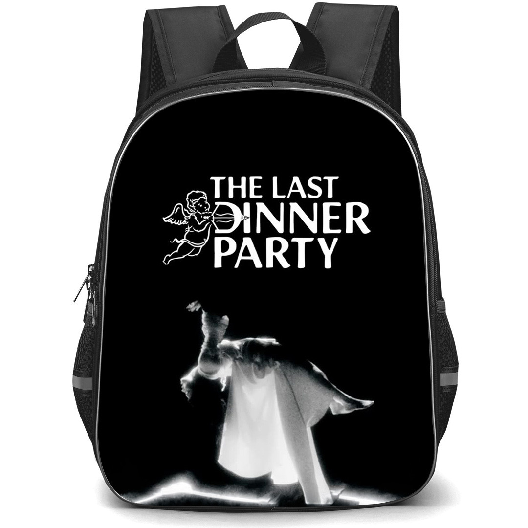 The Last Dinner Party Backpack School Bag StudentPack - The Last Dinner Party Official Logo On Black Background