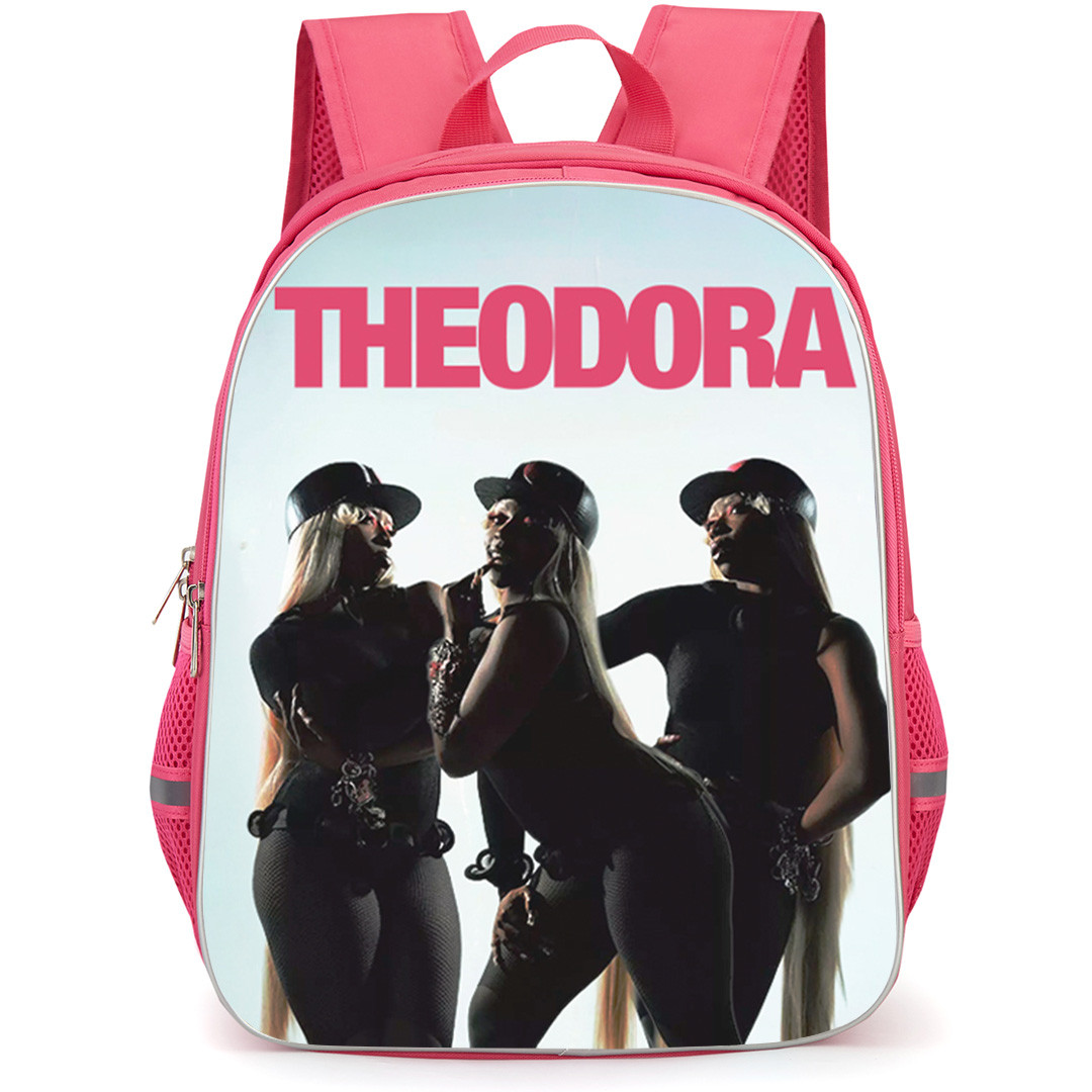 Theodora Backpack School Bag StudentPack - Theodora 3 In One Collage Poster