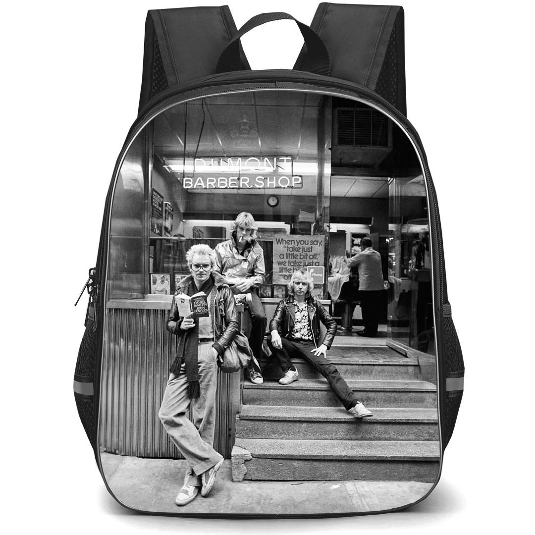 The Police Backpack StudentPack - The Police in New York City 1978 Grayscale Picture
