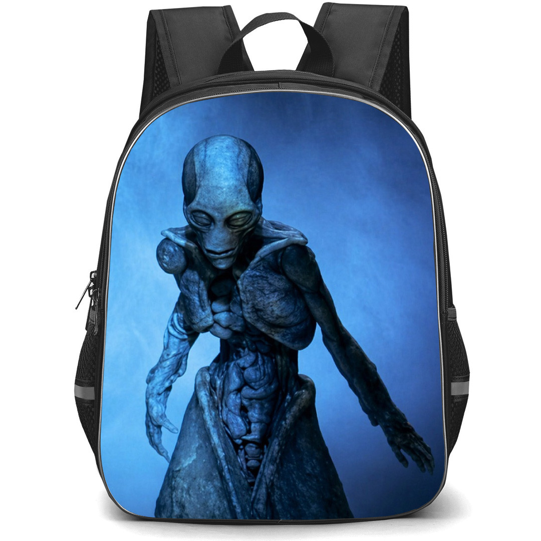 Tool Backpack School Bag StudentPack - Tool Alien Blue Background