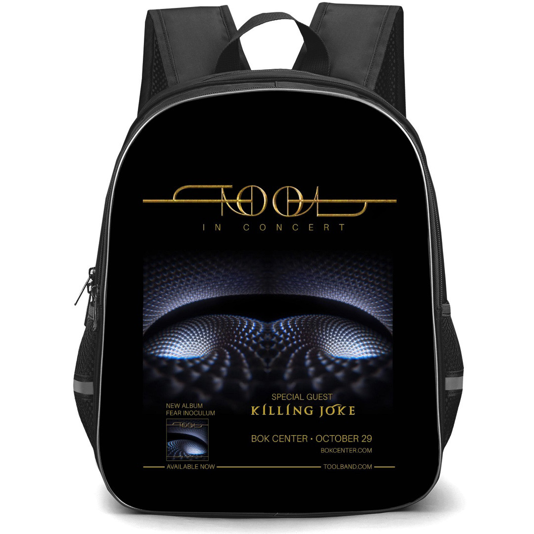 Tool Backpack School Bag StudentPack - Tool Bok Center Concert Poster