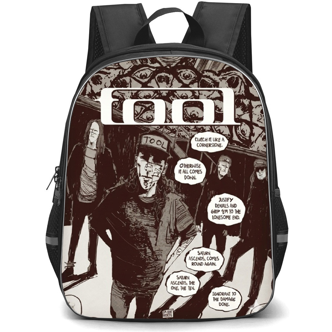 Tool Backpack School Bag StudentPack - Tool The Grudge Comic Art