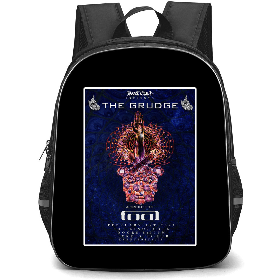 Tool Backpack School Bag StudentPack - Tool The Grudge Cork Concert Poster