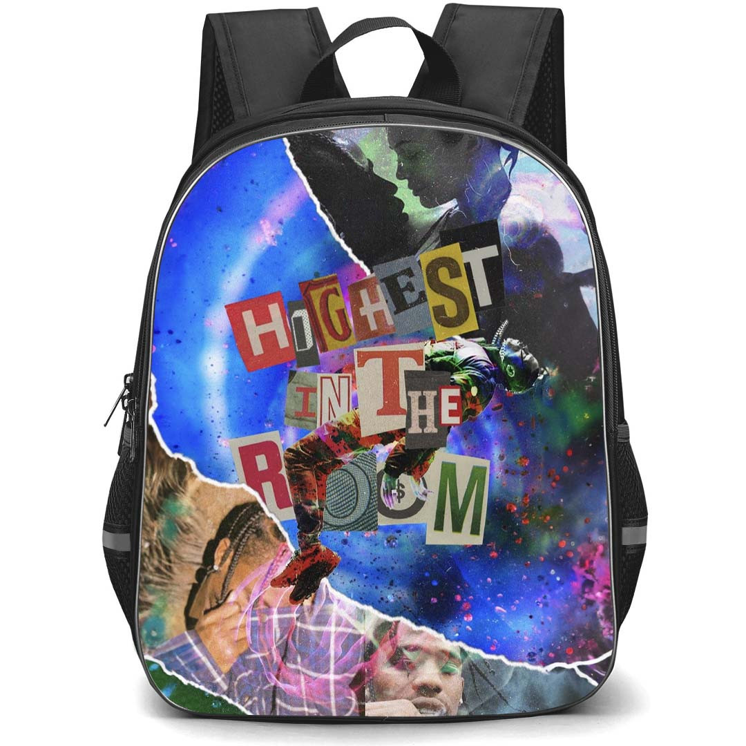 Travis Scott Backpack StudentPack - Travis Scott Highest In The Room Poster
