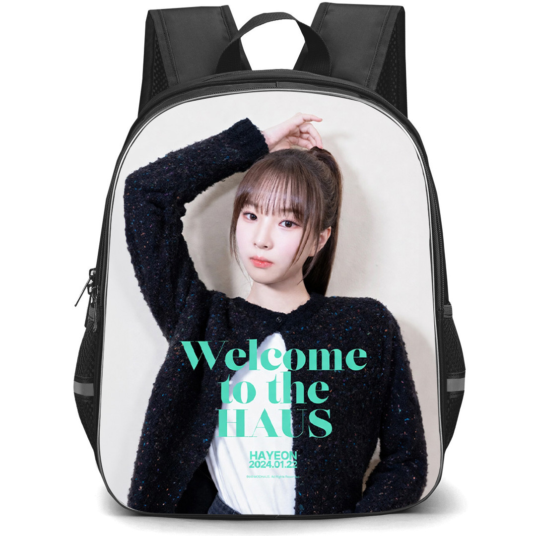 TripleS HaYeon Backpack School Bag StudentPack - HaYeon S19 Welcome To The Haus Poster