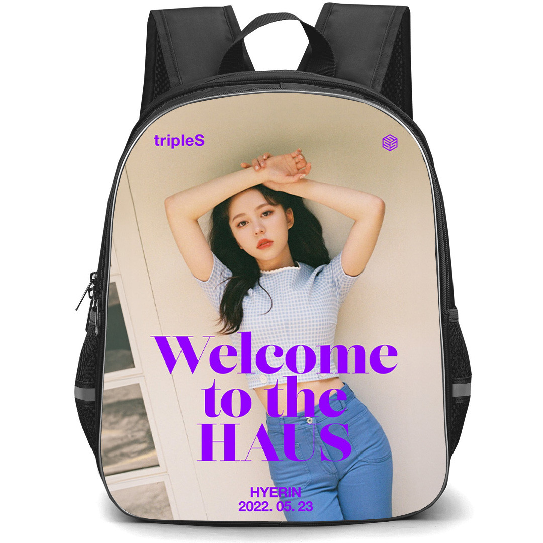 TripleS HyeRin Backpack School Bag StudentPack - HyeRin S2 Welcome To The Haus Poster