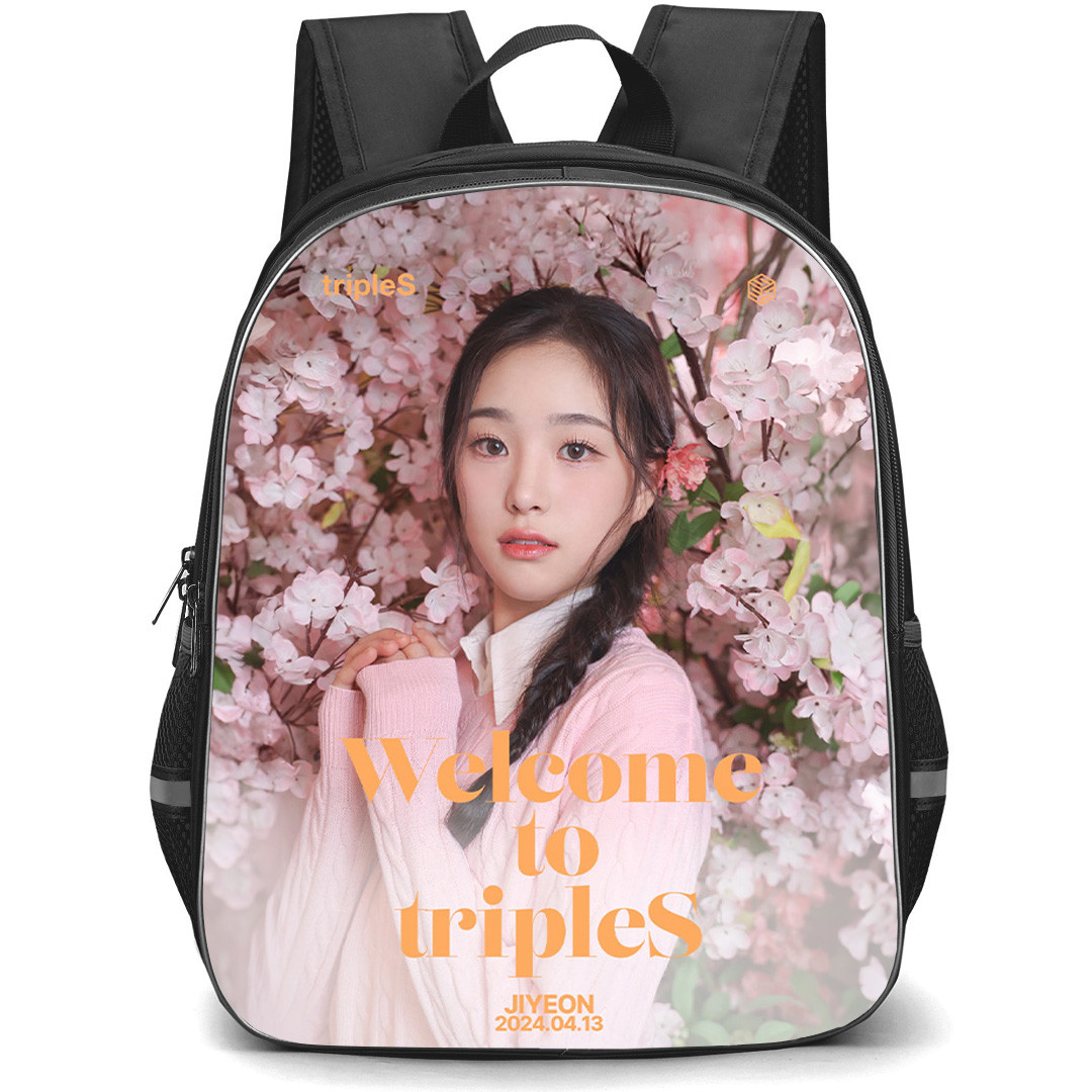 TripleS JiYeon Backpack School Bag StudentPack - JiYeon S24 Welcome To The Haus Poster