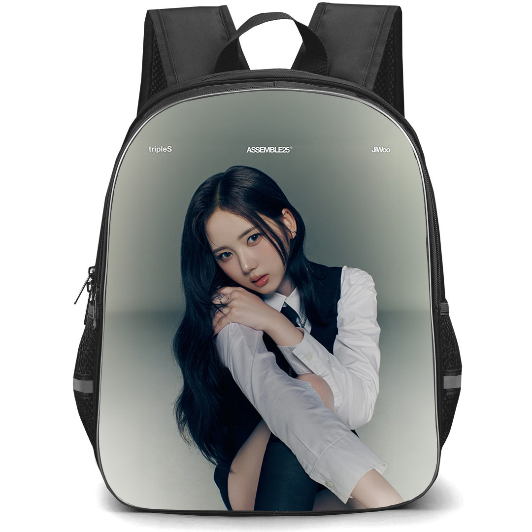 TripleS Jiwoo Backpack School Bag StudentPack - Jiwoo S3 Assemble25 Poster