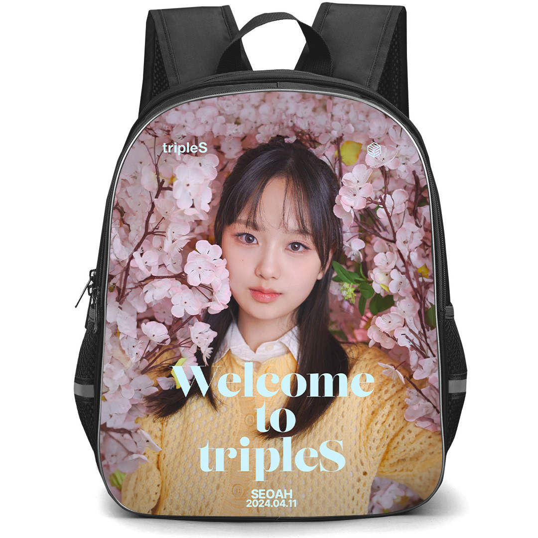 TripleS SeoAh Backpack School Bag StudentPack - SeoAh S23 Welcome To The Haus Poster
