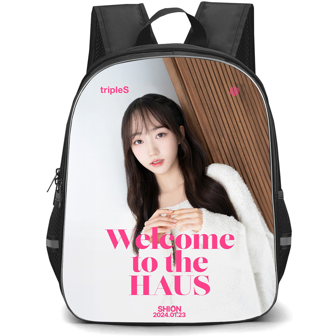 TripleS ShiOn Backpack School Bag StudentPack - ShiOn S20 Welcome To The Haus Poster