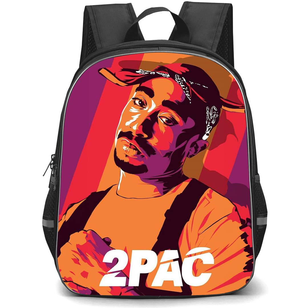 Tupac Shakur Backpack StudentPack - Tupac Shakur Unique and Trendy Poster