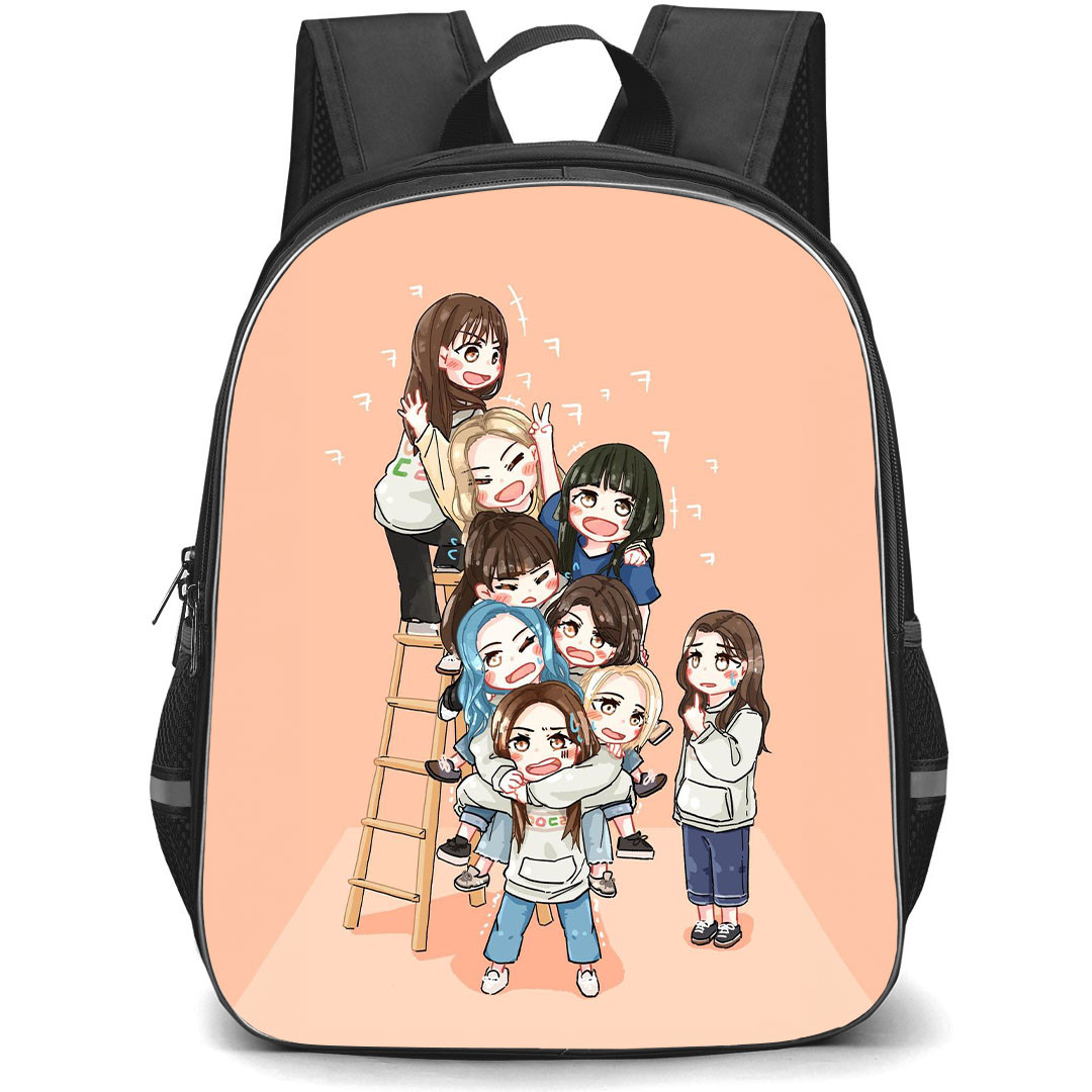 Twice Backpack StudentPack - Twice Girl Cartoon Art Poster