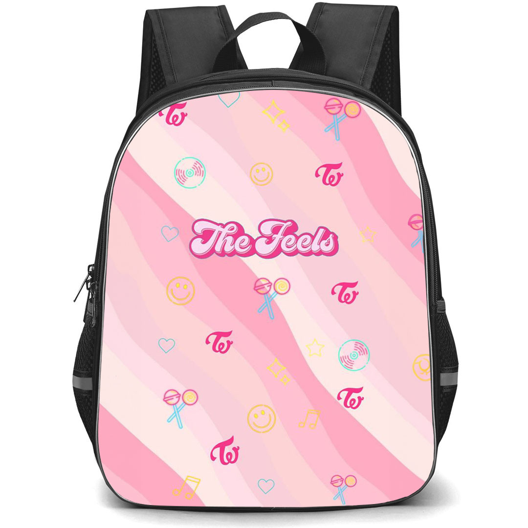 Twice Backpack StudentPack - Twice Pink Aesthetic Poster