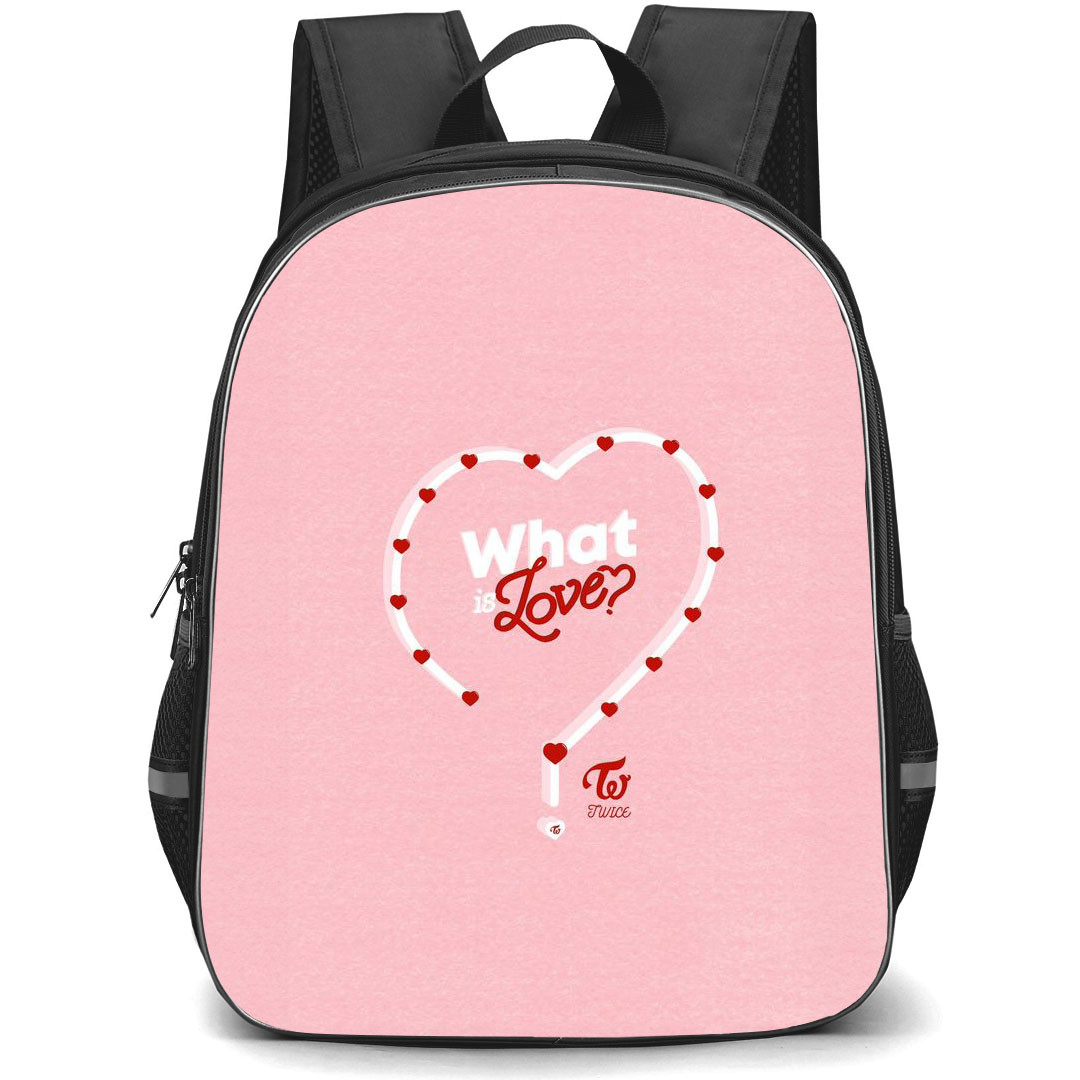 Twice Backpack StudentPack - Twice What is Love Pink Poster