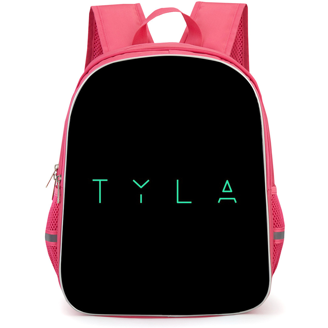Tyla X Ayra Backpack StudentPack - Tyla Logo On Black Background