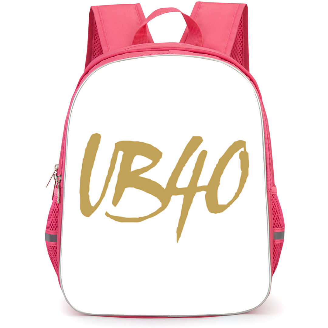 UB40 Backpack School Bag StudentPack - UB40 Brown Logo