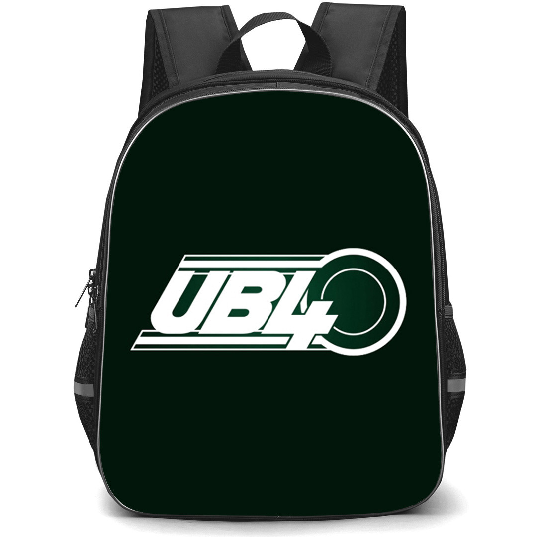 UB40 Backpack School Bag StudentPack - UB40 Green White Logo