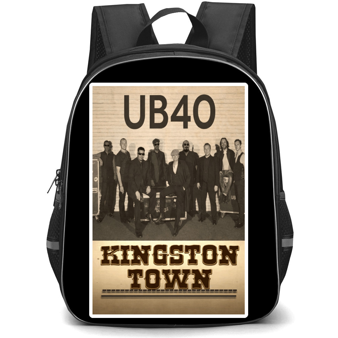 UB40 Backpack School Bag StudentPack - UB40 Kingston Town Poster