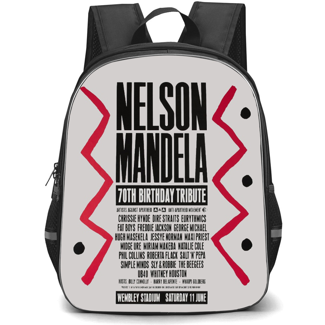 UB40 Backpack School Bag StudentPack - UB40 Nelson Mandela Poster
