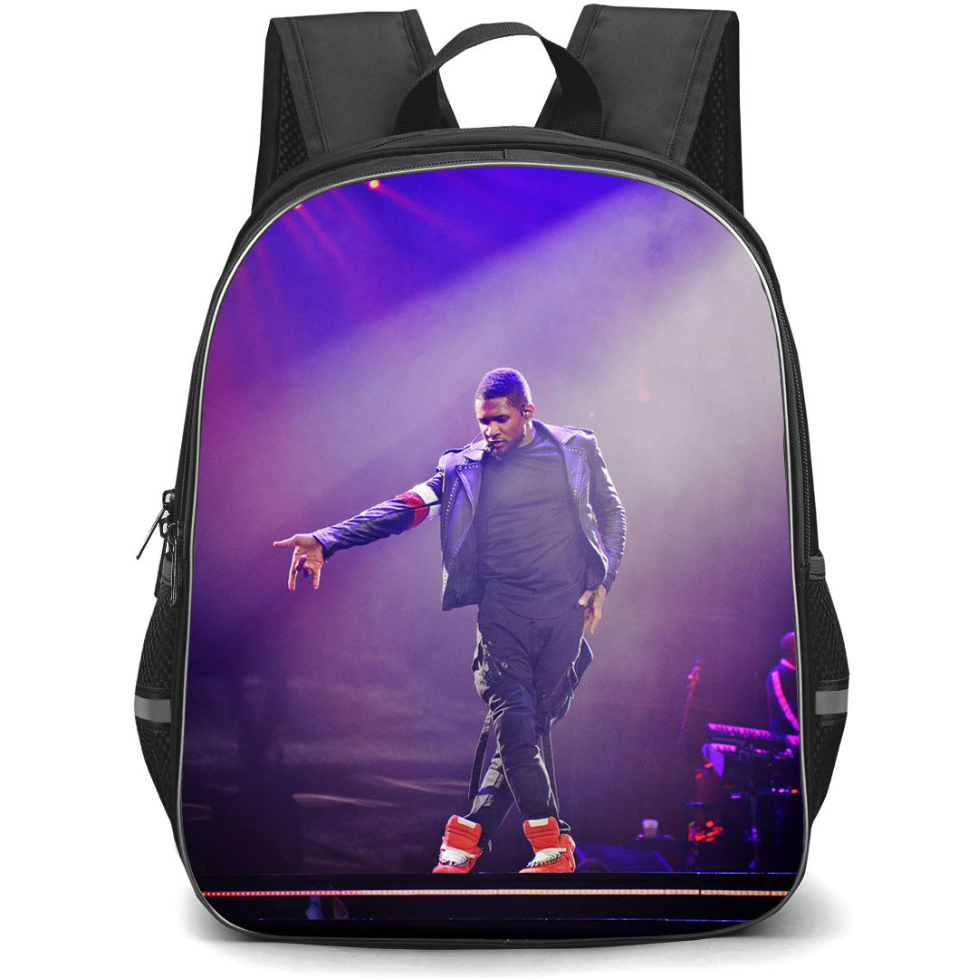 Usher Backpack StudentPack - Usher Dancing On Stage Poster