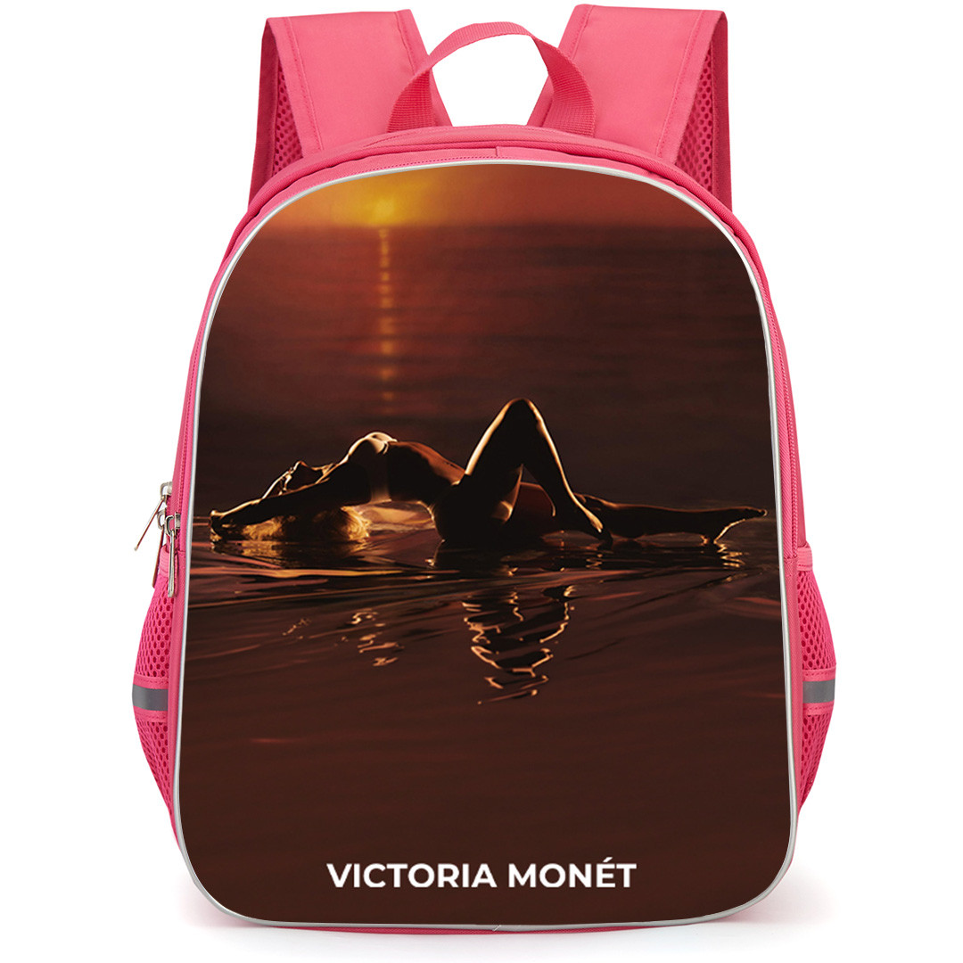 Victoria Monet Backpack School Bag StudentPack - Victoria Monet SOS Music Video Sunset Pose Poster