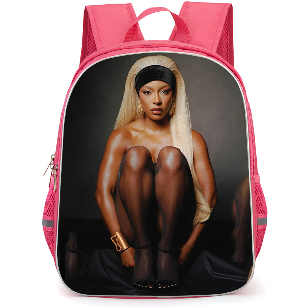 Victoria Monet Backpack School Bag StudentPack - Victoria Monet Sits On Th Floor Poster