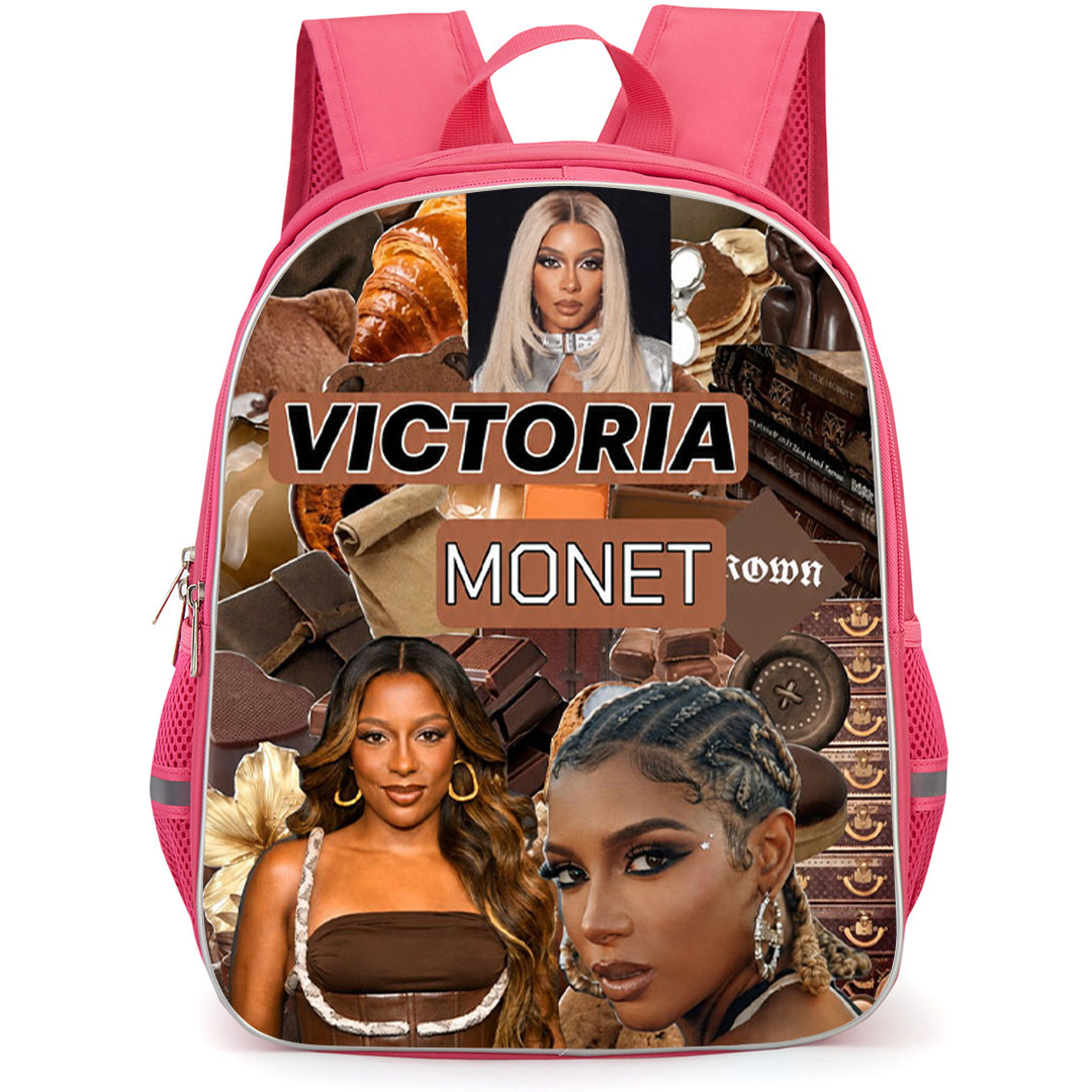 Victoria Monet Backpack School Bag StudentPack - Victoria Monet Text Collage Poster