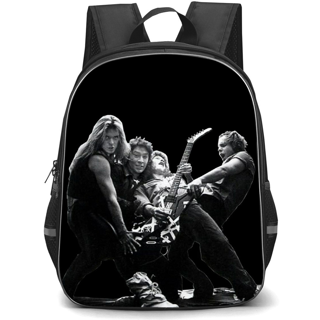 Van Halen Backpack School Bag StudentPack - Band Slly Portrait Gray Poster