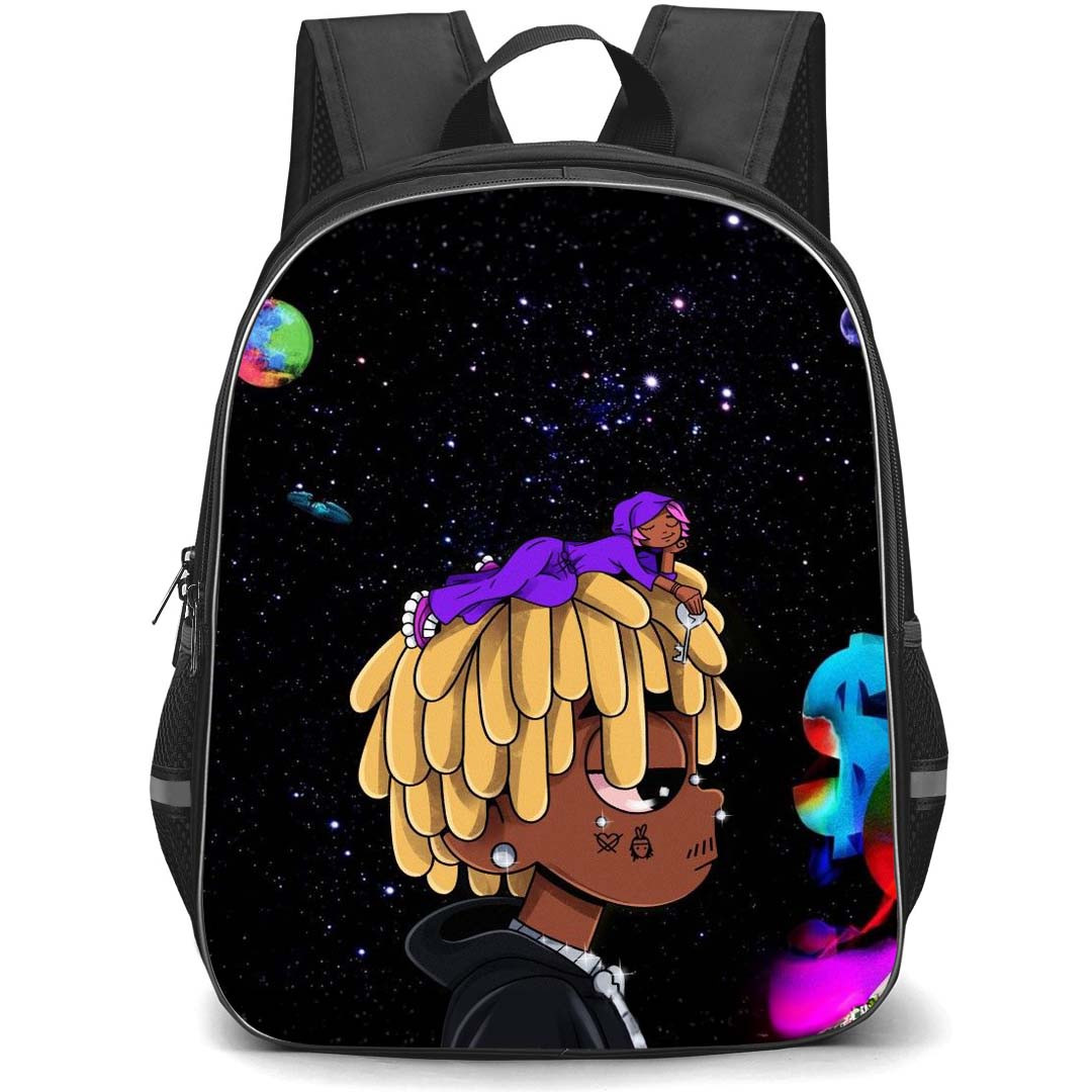 Lil Uzi Vert Backpack StudentPack - Lil Uzi Vert Lil Surf vs Wrld 2 Album Cover