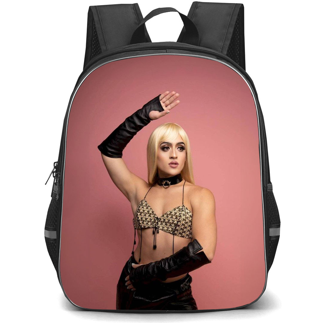 Villano Antillano Backpack StudentPack - Villano Antillano Standing With A Dancing Step
