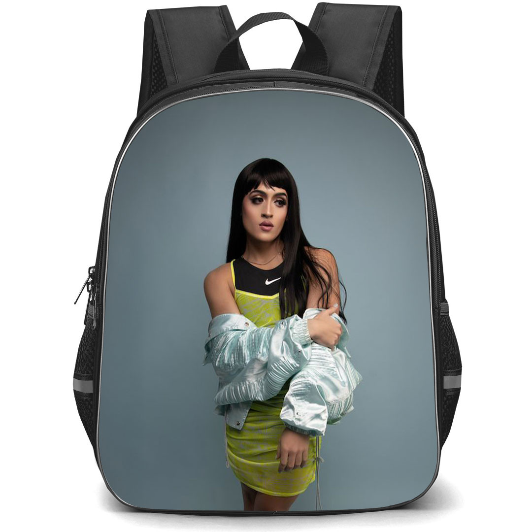 Villano Antillano Backpack StudentPack - Villano Antillano Standing Portrait On Gray Background