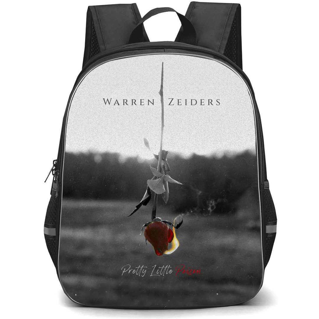 Warren Zeiders Backpack StudentPack - Warren Zeiders Pretty Little Poison Grayscale Cover Poster