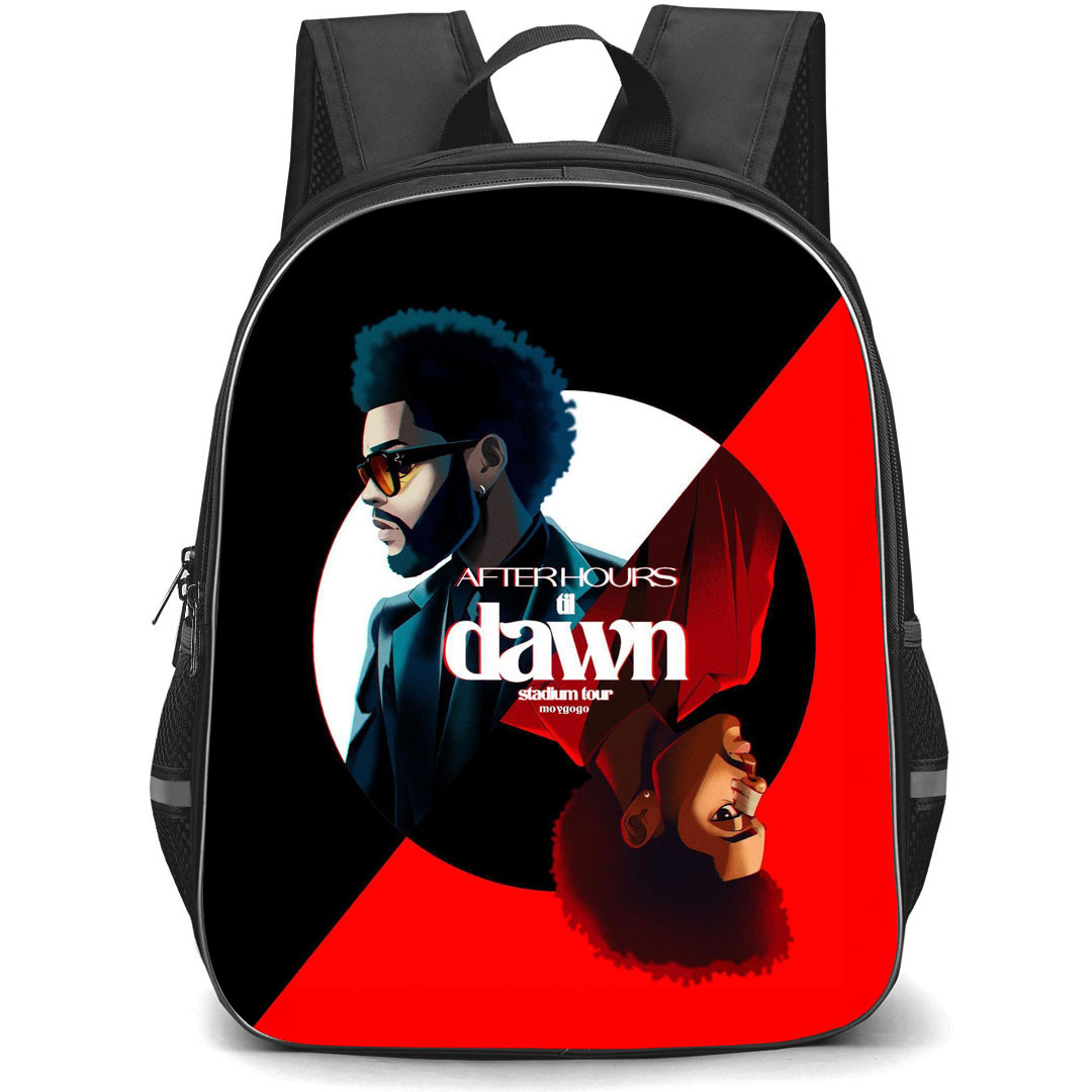 The Weeknd Backpack StudentPack - The Weeknd After House Till Dawn Album Cover