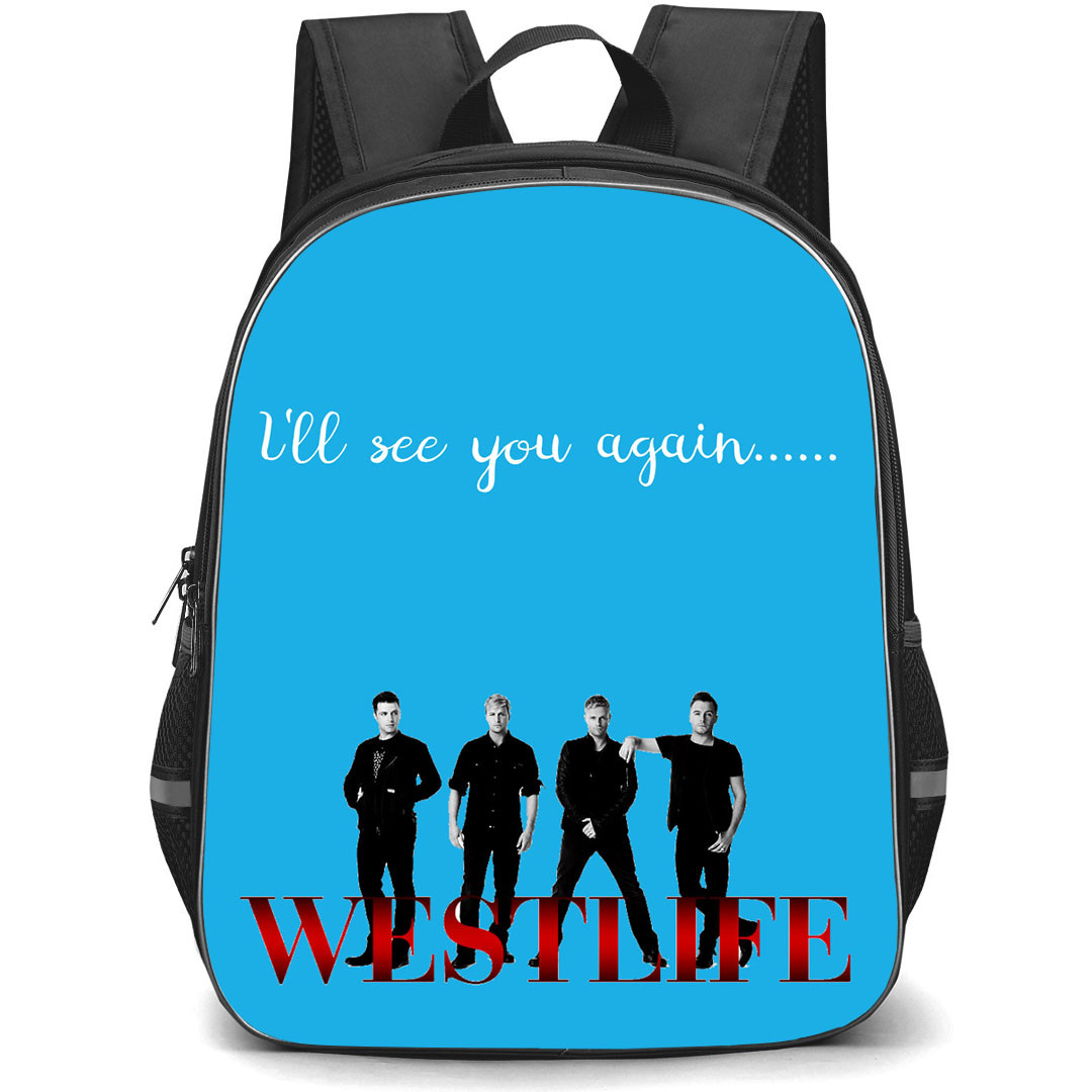 Westlife Backpack StudentPack - Westlife Lyrics I Will See You Again Poster