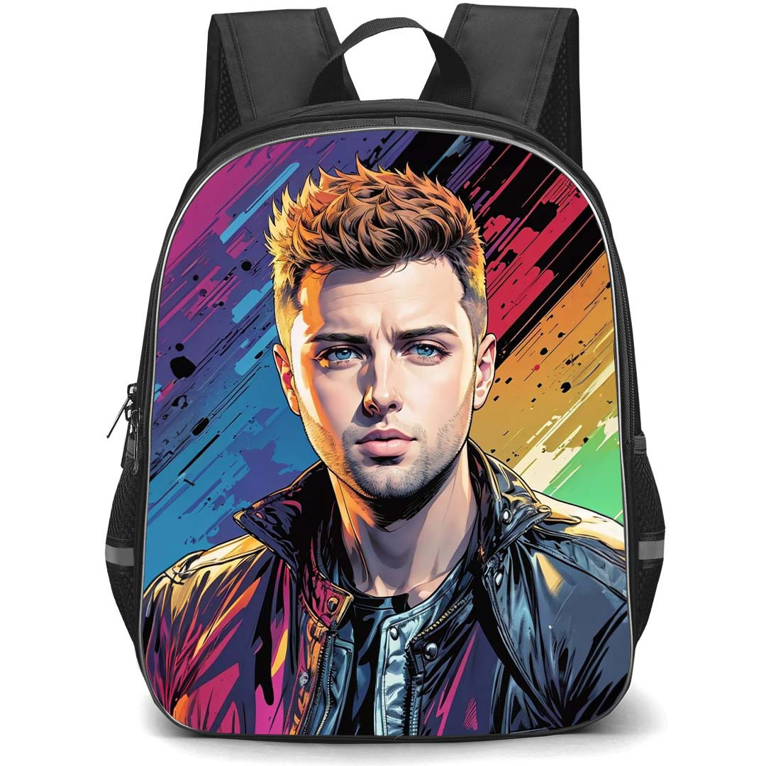 Westlife Mark Feehily Backpack StudentPack - Mark Feehily Portrait Digital Art Poster