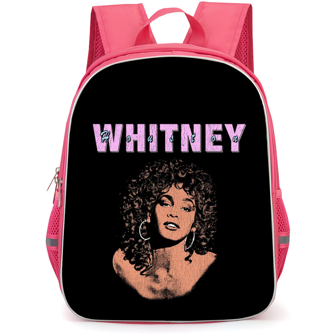 Whitney Houston Backpack School Bag StudentPack - Fierce Portrait Retro Poster