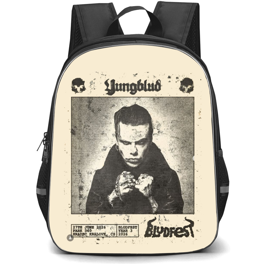 Yungblud Backpack School Bag StudentPack - Yungblud Bludfest Year 3 Poster
