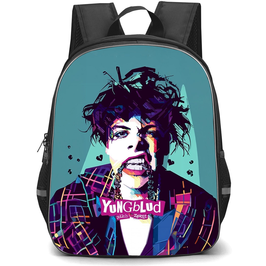 Yungblud Backpack School Bag StudentPack - Yungblud Mosaic Portrait