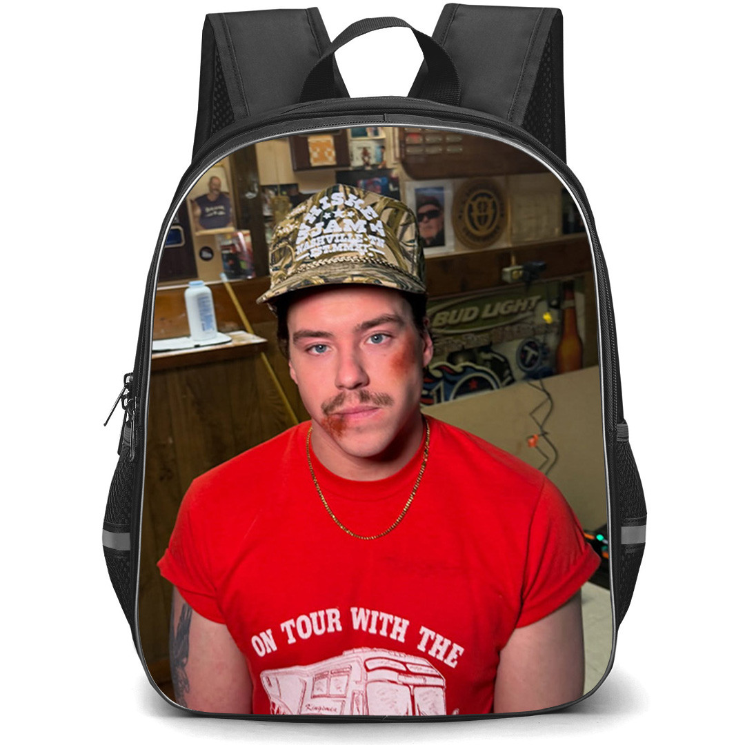 Zach John King Backpack School Bag StudentPack - Zach John King Get To Drinkin Music Shot Poster