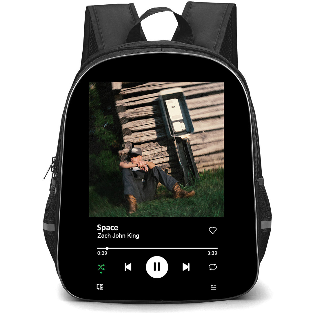 Zach John King Backpack School Bag StudentPack - Zach John King Space Single Album Cover Poster