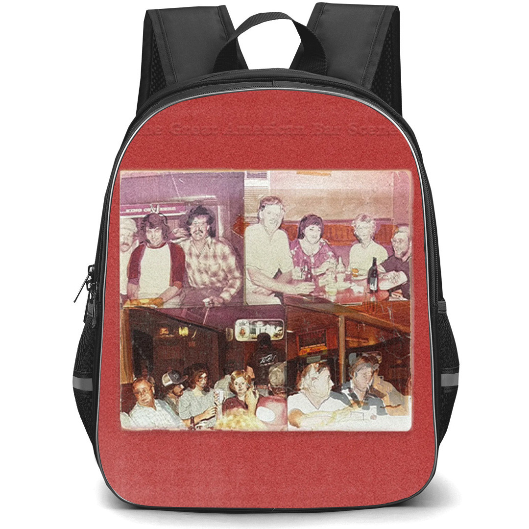 Zach Bryan Backpack School Bag StudentPack - Zach Bryan The Great American Bar Scene Album Cover Poster