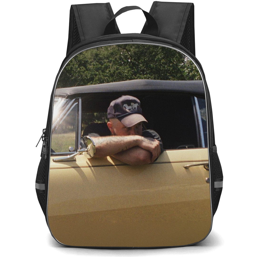 Zach Bryan Backpack School Bag StudentPack - Zach Bryan Image On Ticket Poster