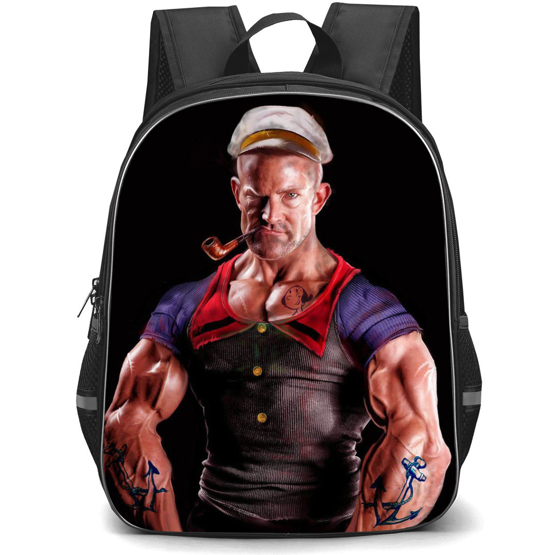 Popeye Backpack StudentPack - Popeye The Sailor 2012 Movie Portrait