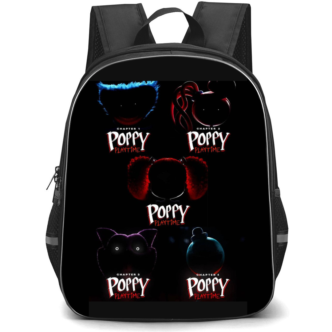 Poppy Play Time Backpack StudentPack - Characters Avatar Silhoutte Series Poster