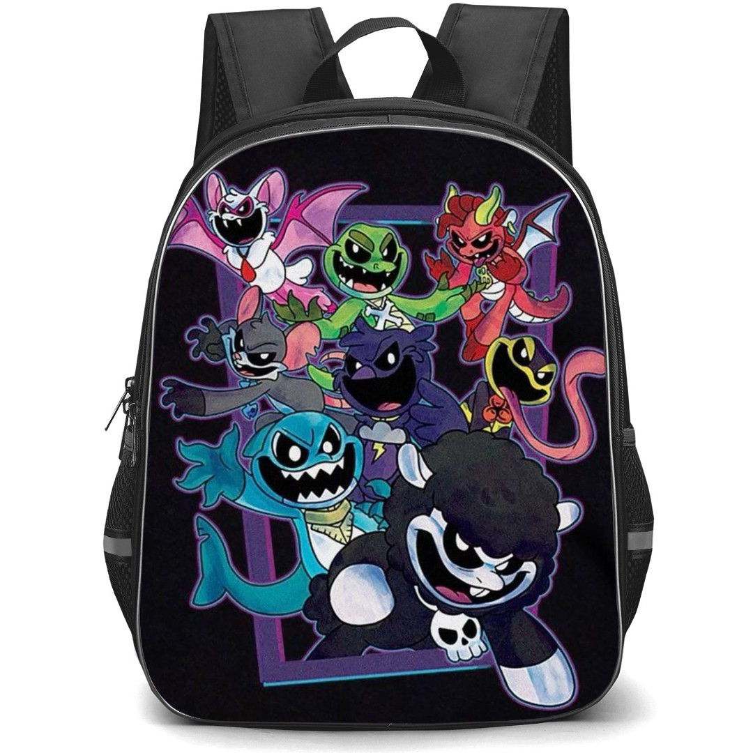 Poppy Play Time Backpack StudentPack - Characters Evil Smile Poster