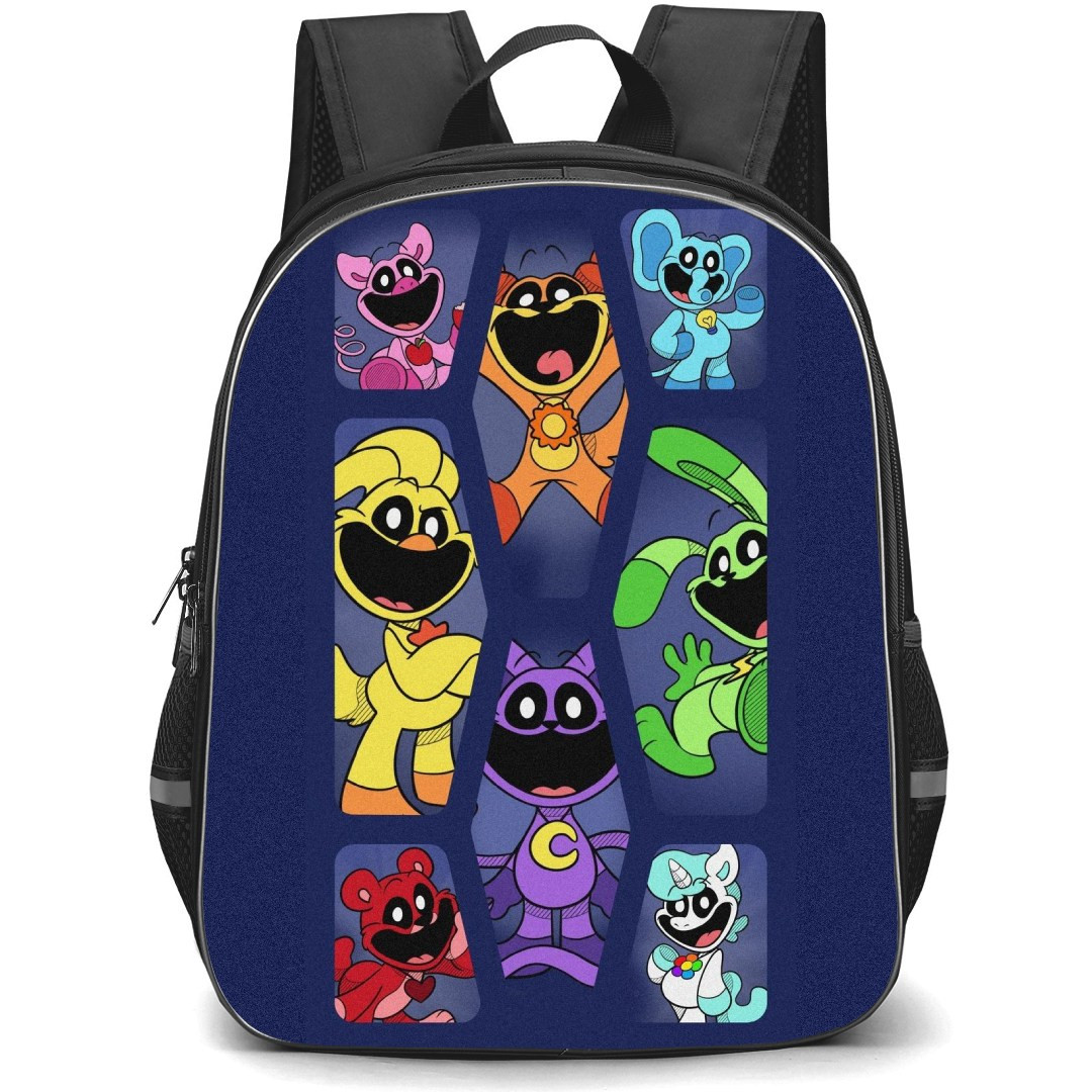 Poppy Play Time Backpack StudentPack - Characters Happy Collage