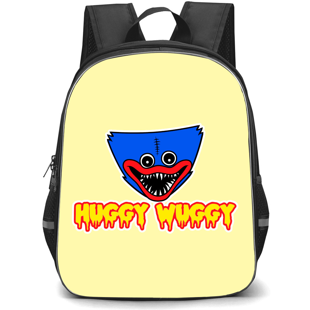 Poppy Play Time Huggy Wuggy Backpack StudentPack - Huggy Wuggy Smiling Avatar Sticker Series Poster