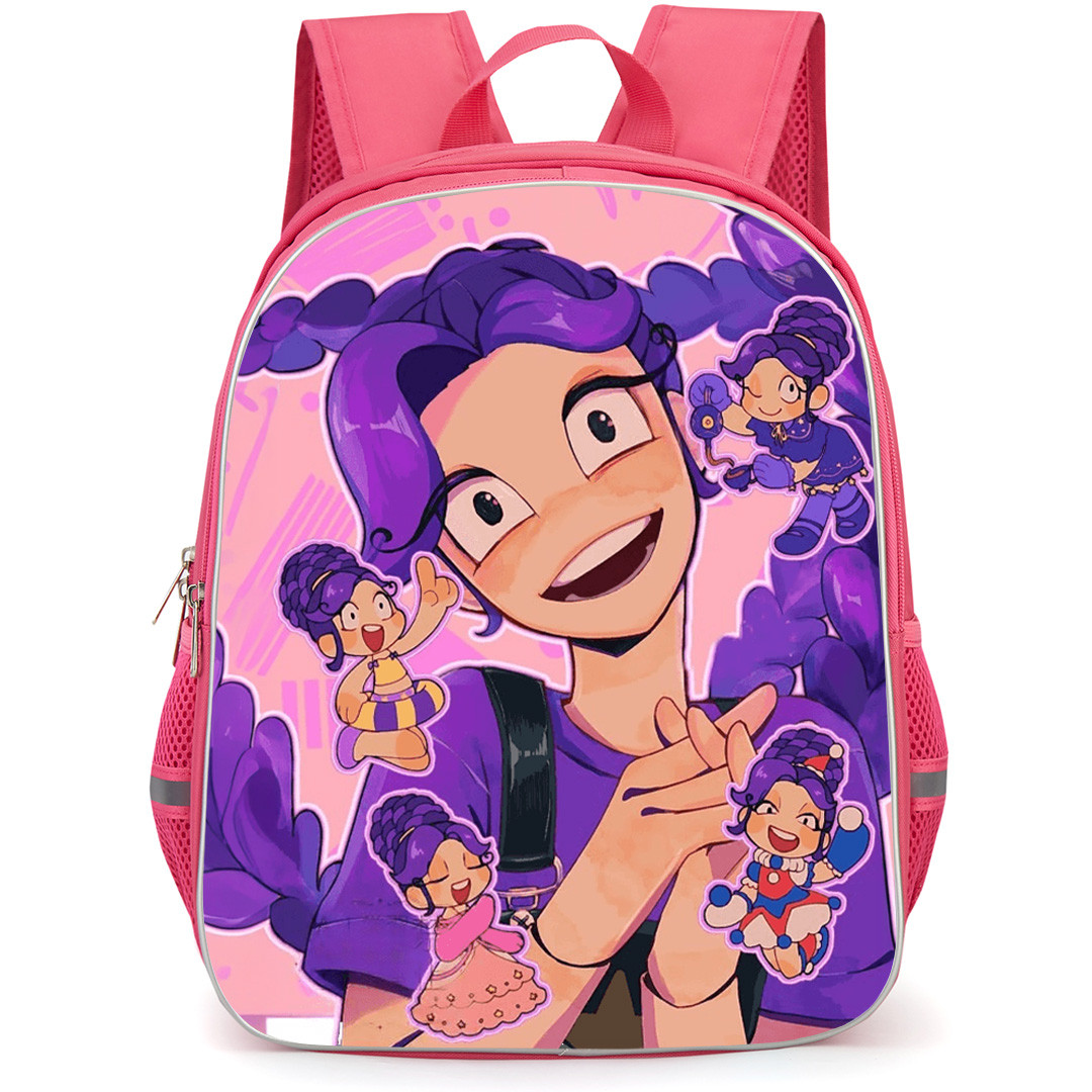 Poppy Playtime Lily Lovebraids Backpack School Bag StudentPack - Lily Lovebraids Bubbles Wink Art